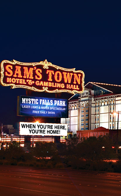 sam's town las vegas exterior image