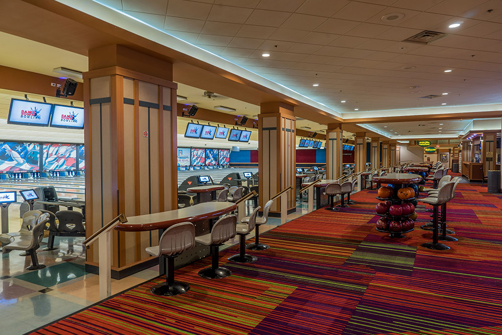 Bowling at Sam’s Town